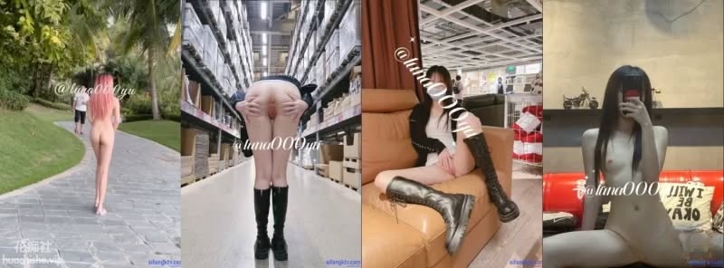 Luna000yu 极品无毛白虎美女 光屁屁露出 行走在户外 2.1G