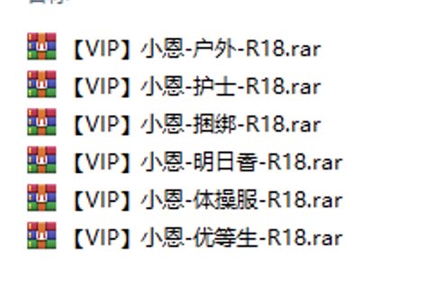紧急策划【小恩】私拍合集预览图09