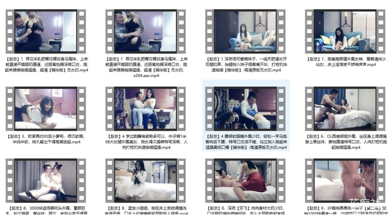 探花系列【赵总探花】合集预览图01