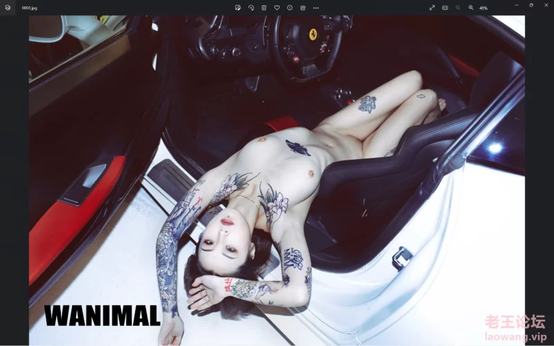 WANIMAL王动 圈内大牌人体摄影大佬写真预览图20