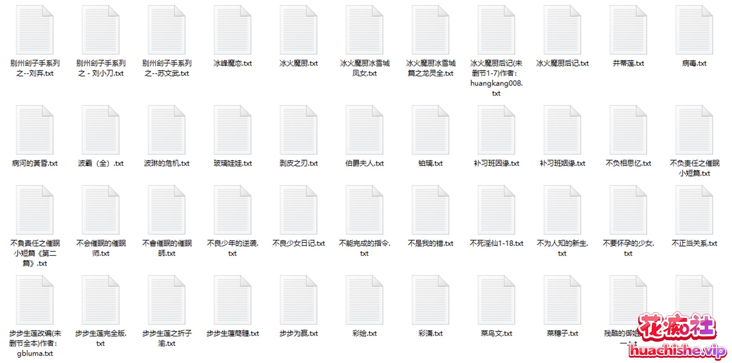 黄色小说 全TXT格式 4000部预览图01