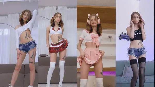 Sasha Paige 俄罗斯18岁高挑苗条清纯美少女全集 49v140G