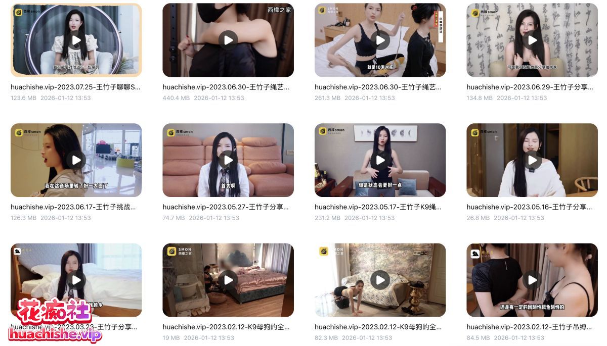 福利姬美女 王竹子 私拍SM捆绑私拍视频预览图08