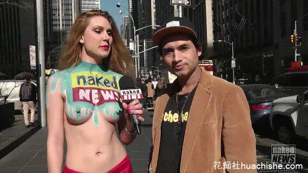 加拿大裸体新闻节目Naked News 边脱衣边讲解户外裸体采访合集 262v154G